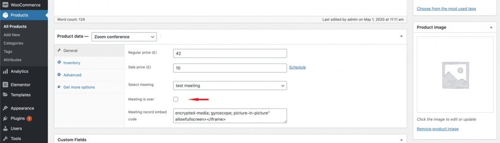 WooCommerce Zoom Settings