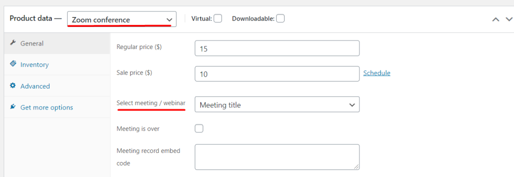 WooCommerce Zoom Settings