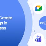 How to Create Meetings in WordPress with eRoom